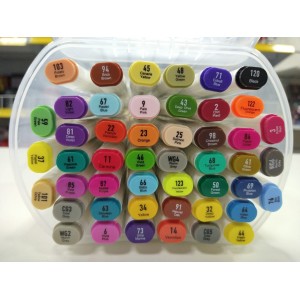 CANETA MARCADOR GRAF DUO 48 CORES CIS