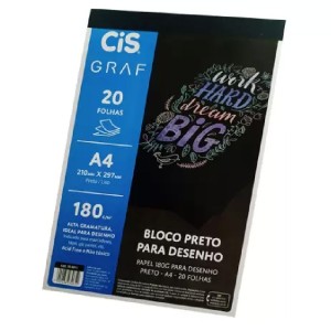 BLOCO DE EXERCÍCIOS PARA BRUSH LETTERING A4 180G CIS