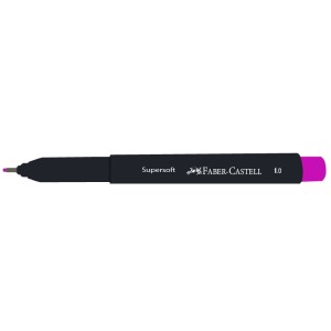 CANETA SUPERSOFT PEN 1.0 ROSA FABER-CASTELL